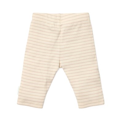 Legging Soft beige stripe