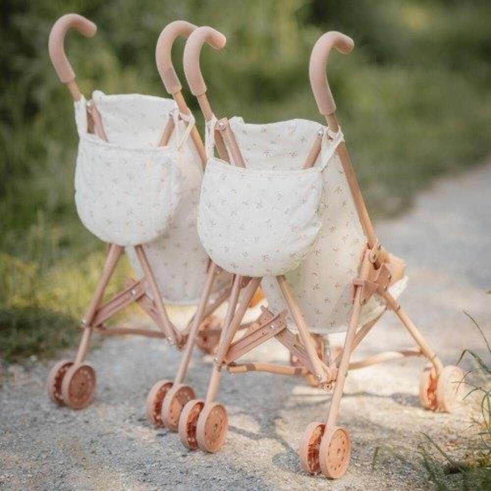 Metalen Poppenbuggy Pink