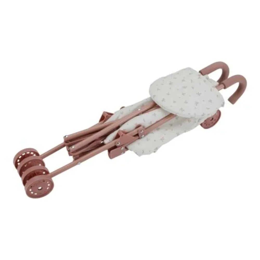 Metalen Poppenbuggy Pink