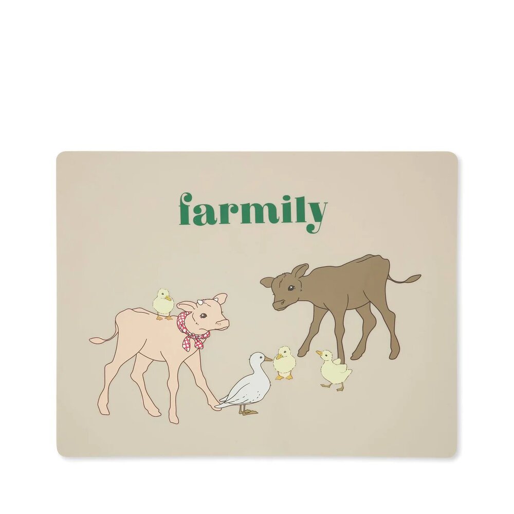 Silicone placemat Farm