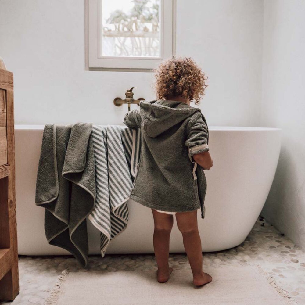 Baby badjas Dijon Daily moss Baby badjas Dijon Daily moss