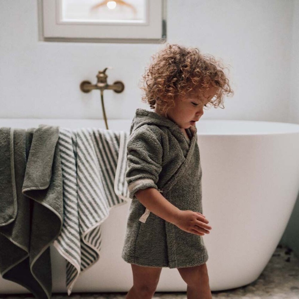 Baby badjas Dijon Daily moss Baby badjas Dijon Daily moss