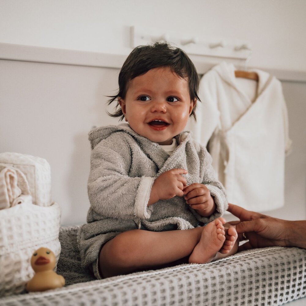 Baby badjas Dijon Daily clay