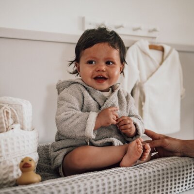 Baby badjas Dijon Daily clay