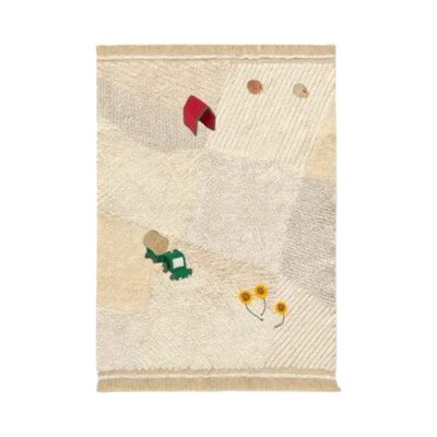 Washable play rug  Farm Fields - 120 x 170 cm