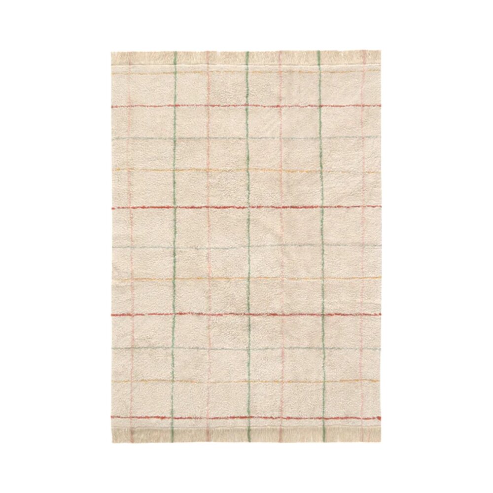 Wasbaar tapijt Color Lines - 90 x 130 cm