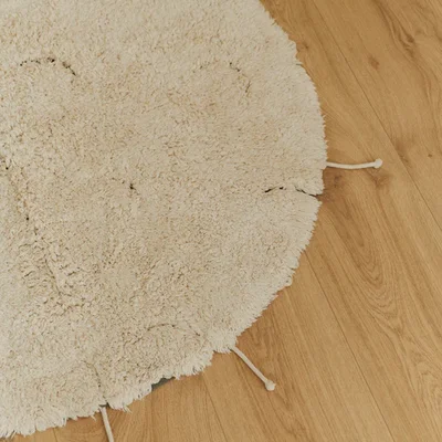 Wasbaar tapijt Moon Multishape - 100 Ø cm