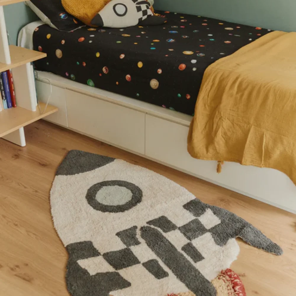 Wasbaar tapijt Rocket - 85 x 135 cm