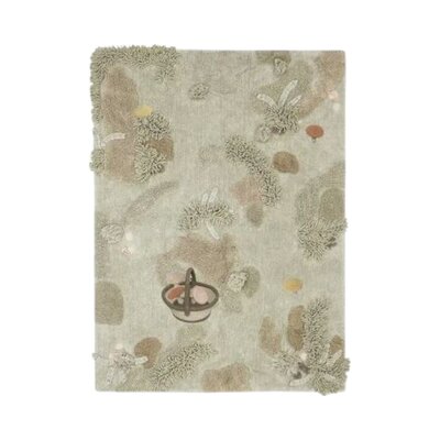 Wasbaar tapijt Herfstbos- 120 x 160 cm