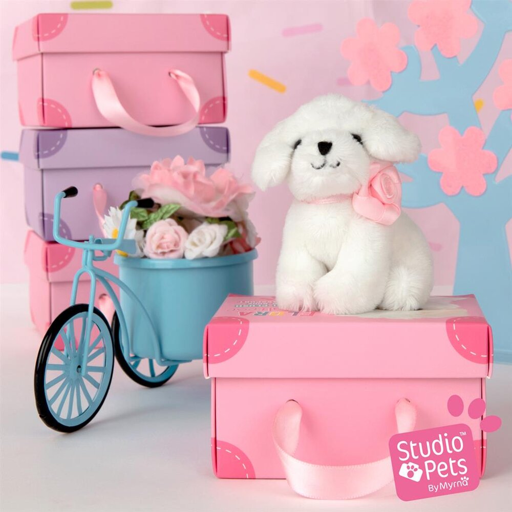 Mini Puppy Maltezer Flora (incl. paspoort en stickerboekje)
