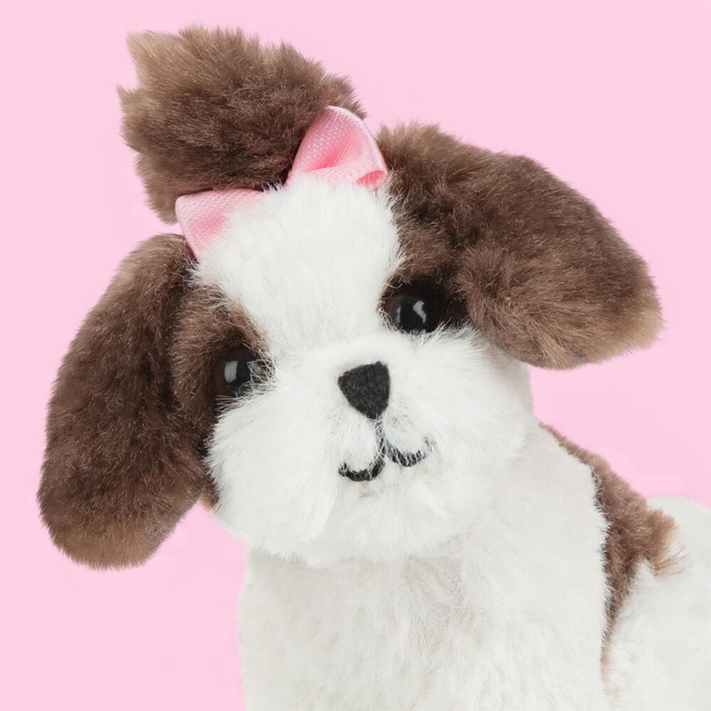 Mini knuffel Puppy Shih Tzu Sammy (met eigen pasport en stickerboekje)