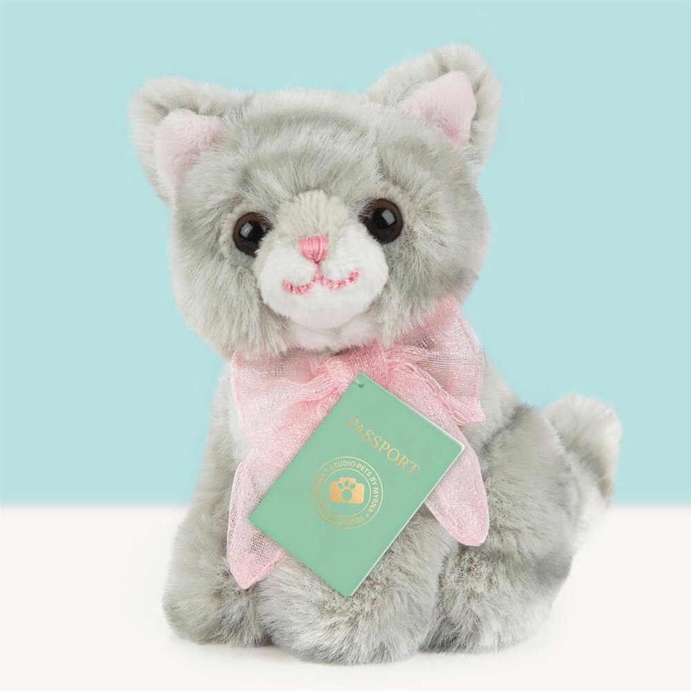 Mini Kitten Britse korthaar Bella (incl. paspoort en stickerboekje)