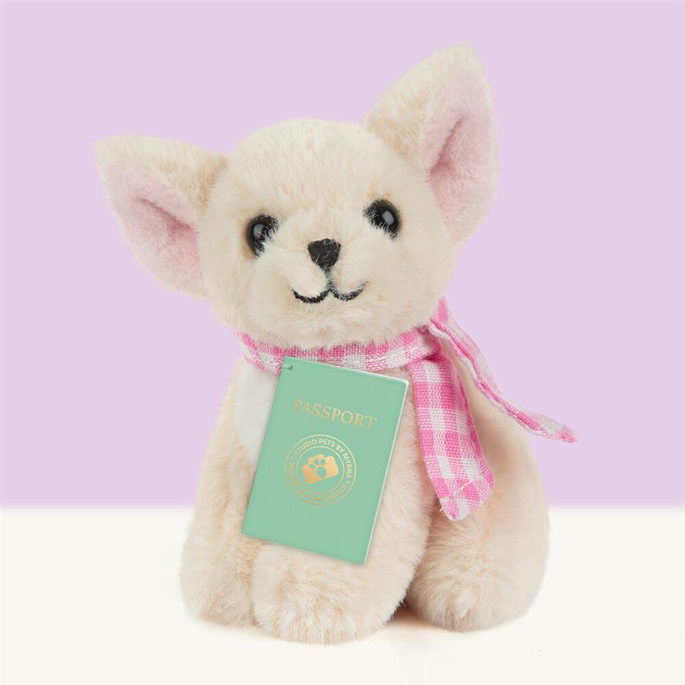 Mini Puppy Chihuahua Pinkie (incl. paspoort en stickerboekje)