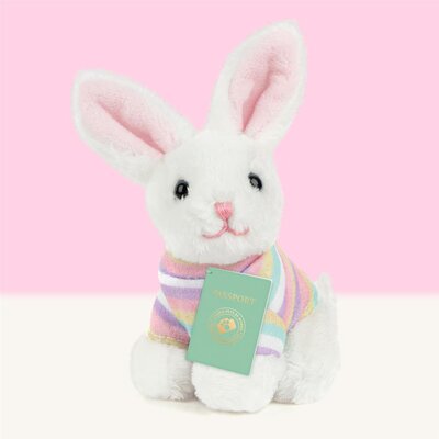 Mini Konijn Bunny BunBun (incl. paspoort en stickerboekje)