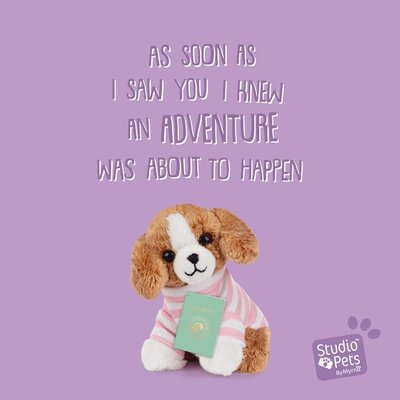 Mini Puppy Beagle Billie (incl. paspoort en stickerboekje)