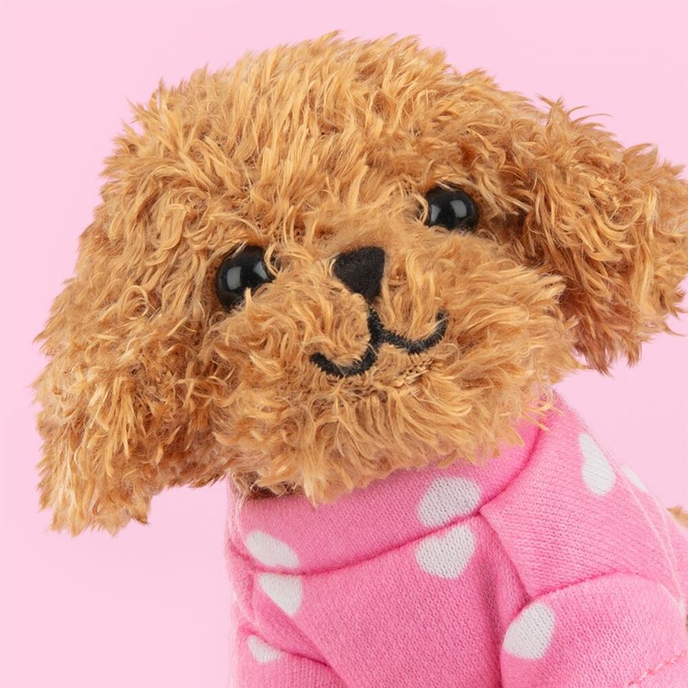 Mini Puppy Poodle Cookie (incl. paspoort en stickerboekje)