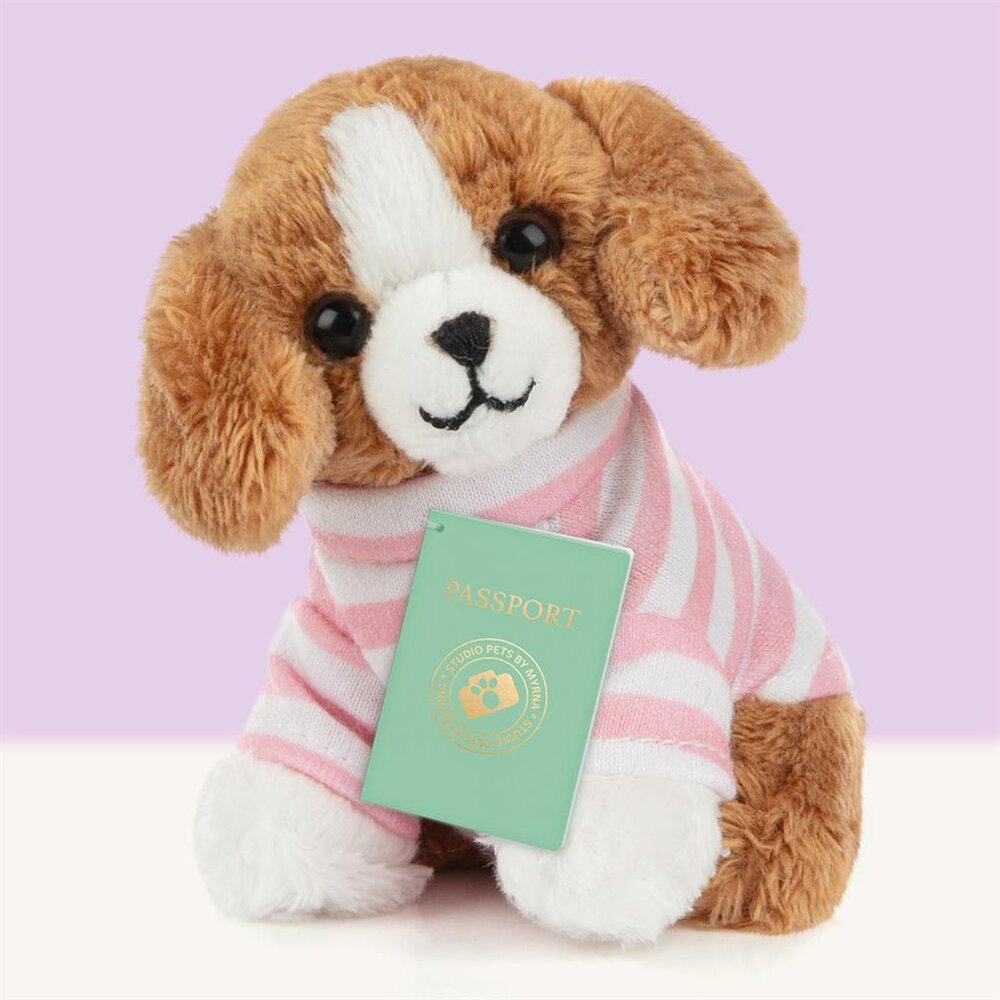 Mini Puppy Beagle Billie (incl. paspoort en stickerboekje)