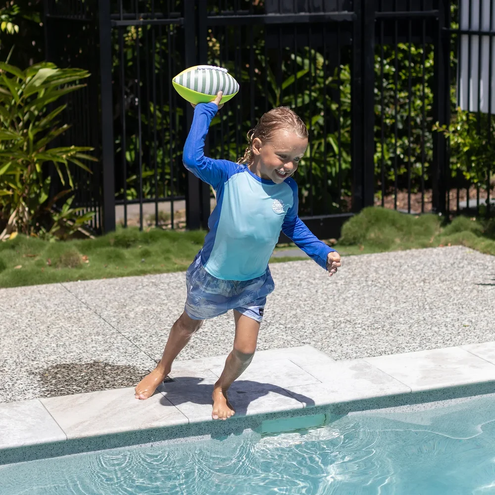 Neoprene voetbal Tides Out Citrus