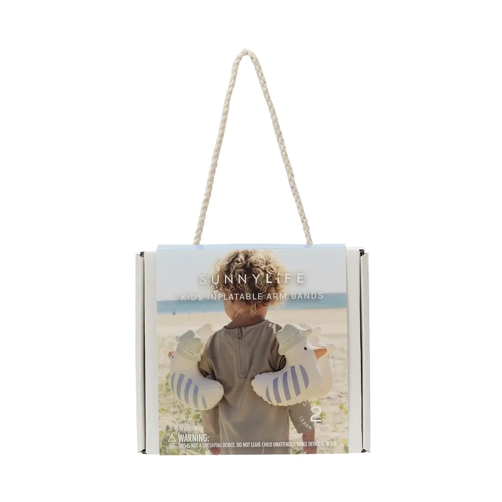 Opblaasbare Zwembandjes Sid the Seagull Blue Stripe Opblaasbare Zwembandjes Sid the Seagull Blue Stripe