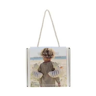 Opblaasbare Zwembandjes Sid the Seagull Blue Stripe Opblaasbare Zwembandjes Sid the Seagull Blue Stripe