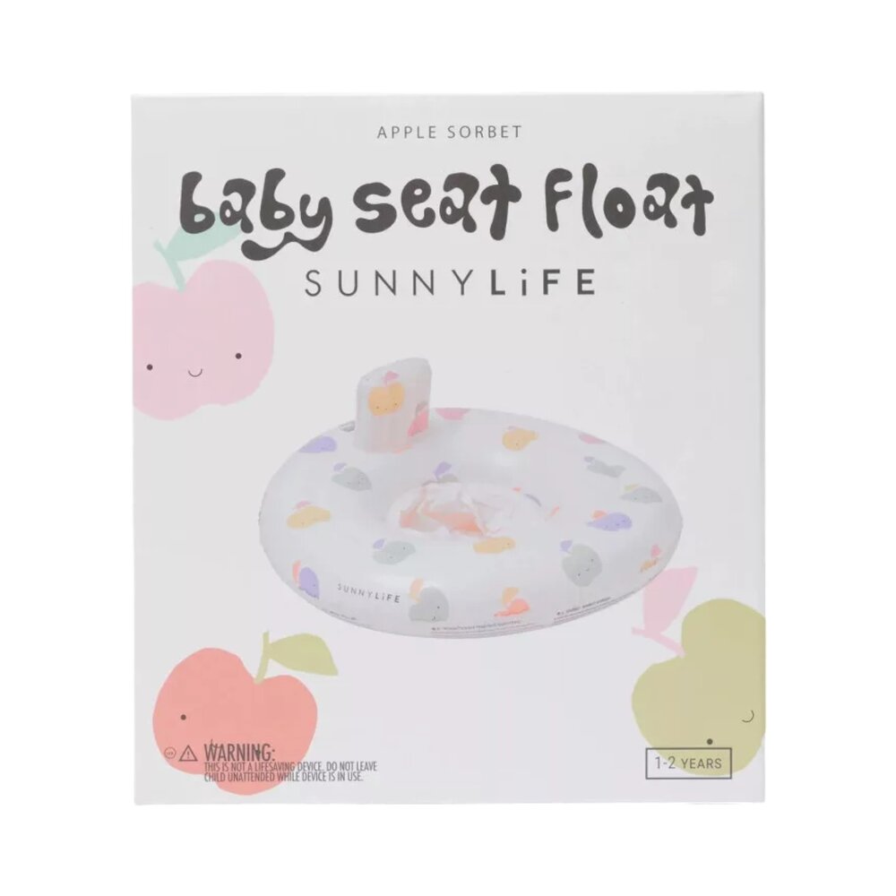 Baby Zwemband met zitje Apple Sorbet Multi