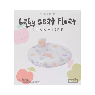 Baby Zwemband met zitje Apple Sorbet Multi