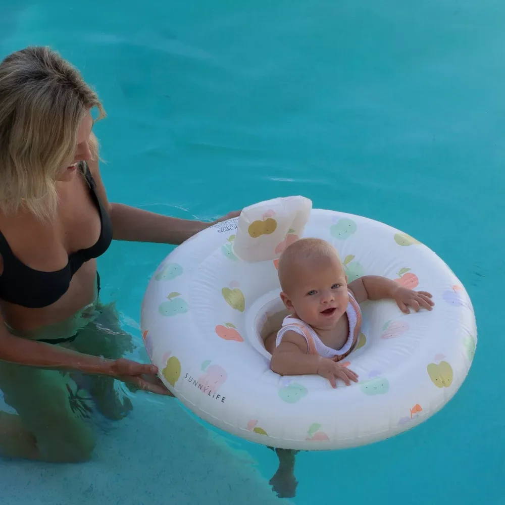 Baby Zwemband met zitje Apple Sorbet Multi