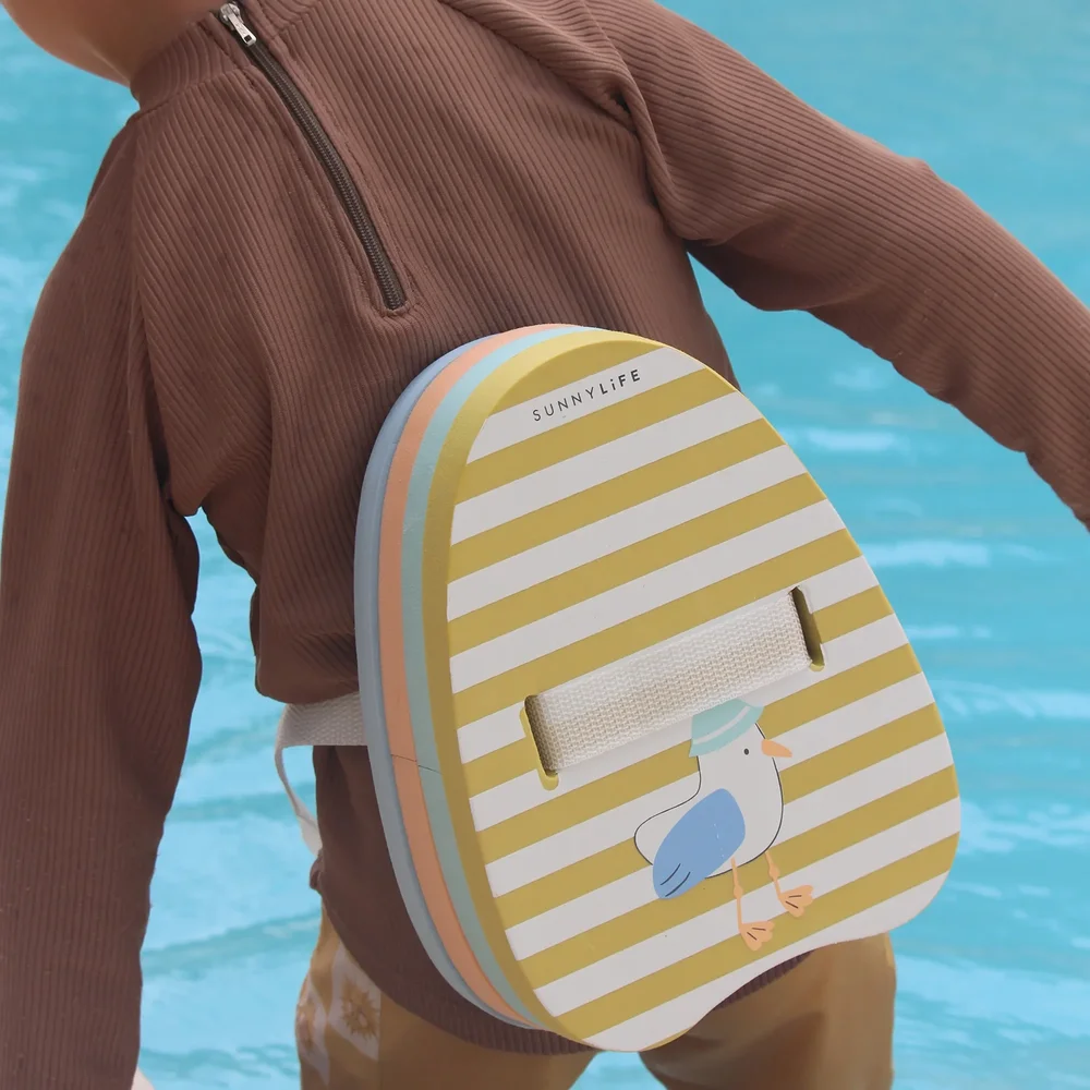 Leren zwemmen: rugdrijver Sid the Seagull Mustard Stripe