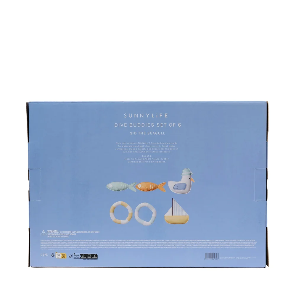 Duikvriendjes Sid the Seagull Multi Set van 6