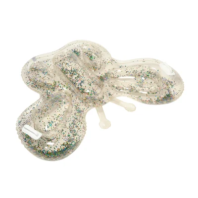 Kids Lie-On Float Cotton Candy Glitter