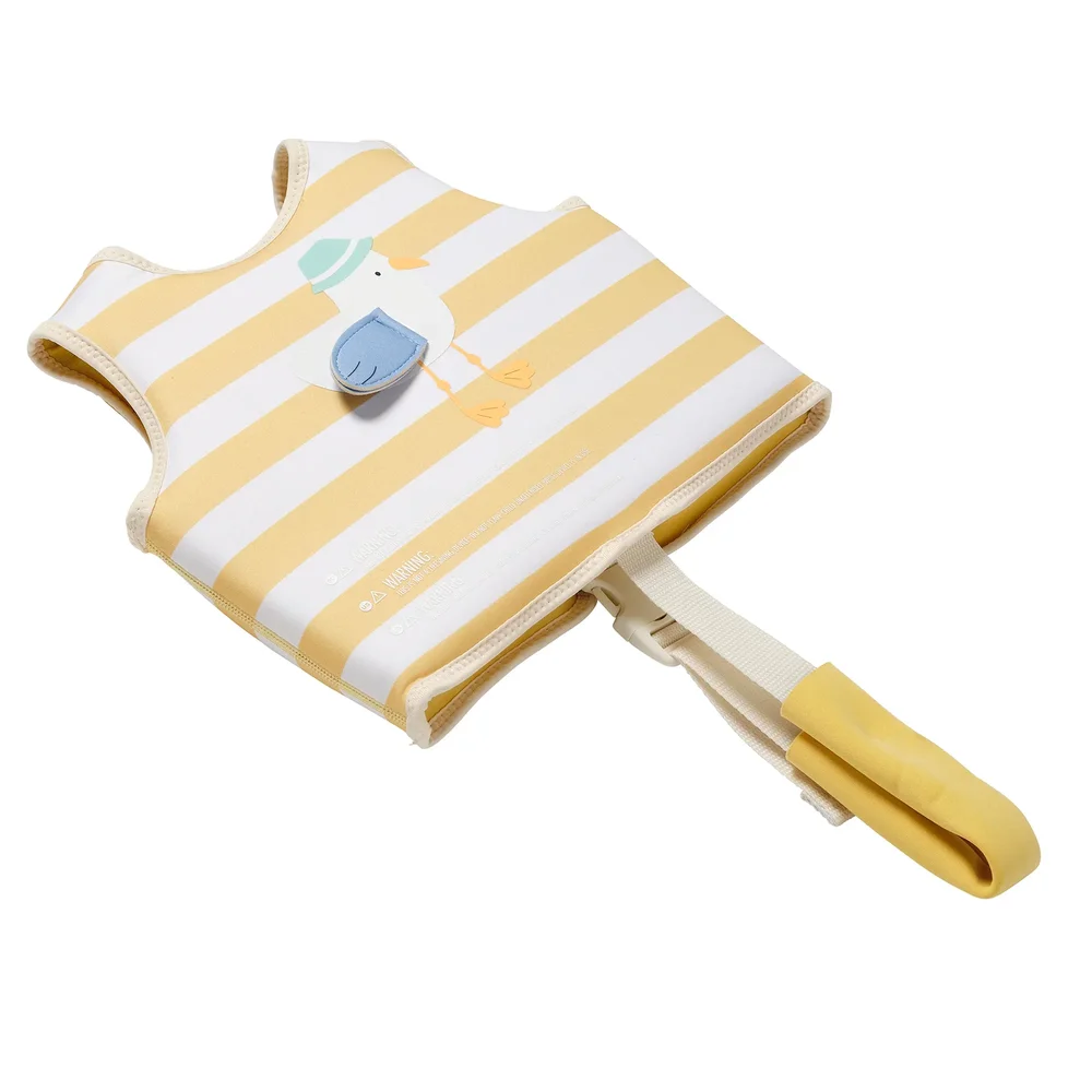 Kids Zwemvest 2-3 jaar Sid the Seagull Mustard Stripe Kids Zwemvest 2-3 jaar Sid the Seagull Mustard Stripe