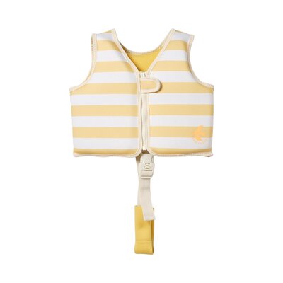 Kids Zwemvest 2-3 jaar Sid the Seagull Mustard Stripe Kids Zwemvest 2-3 jaar Sid the Seagull Mustard Stripe