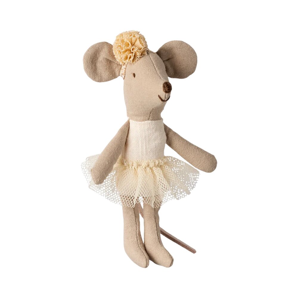 Ballerina mouse - Little sister Offwhite