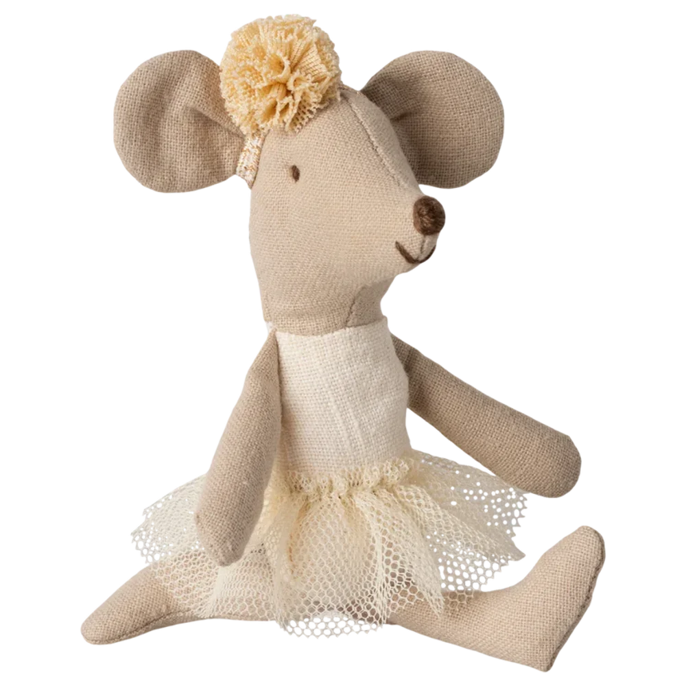 Ballerina mouse - Little sister Offwhite