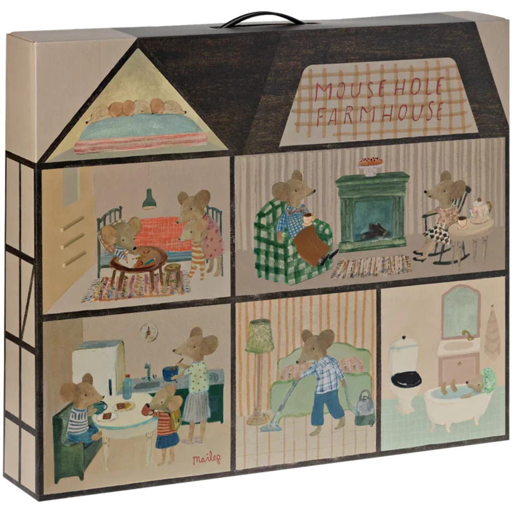 Farmhouse mouse hole