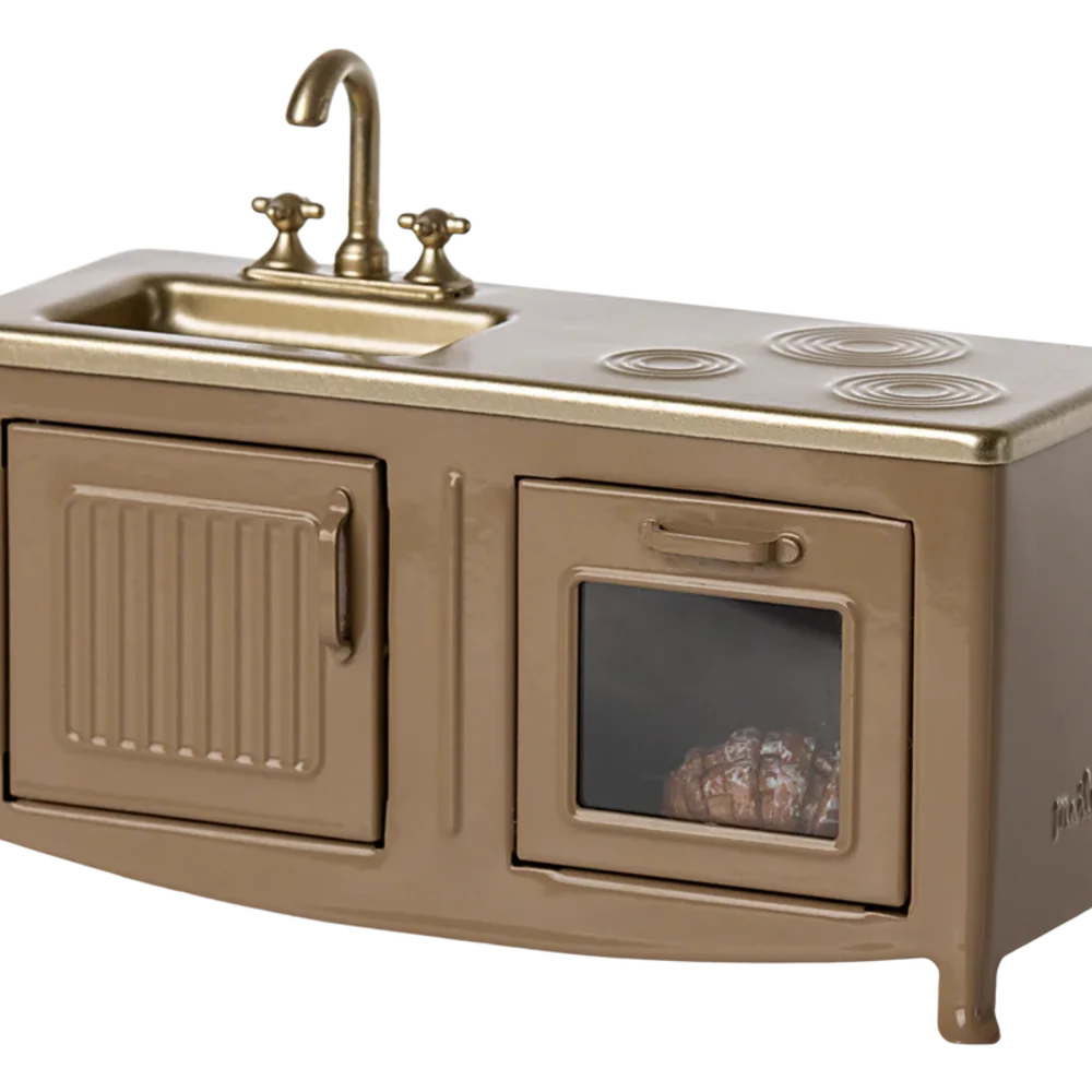 Keuken wasbak - Mouse Light Brown 