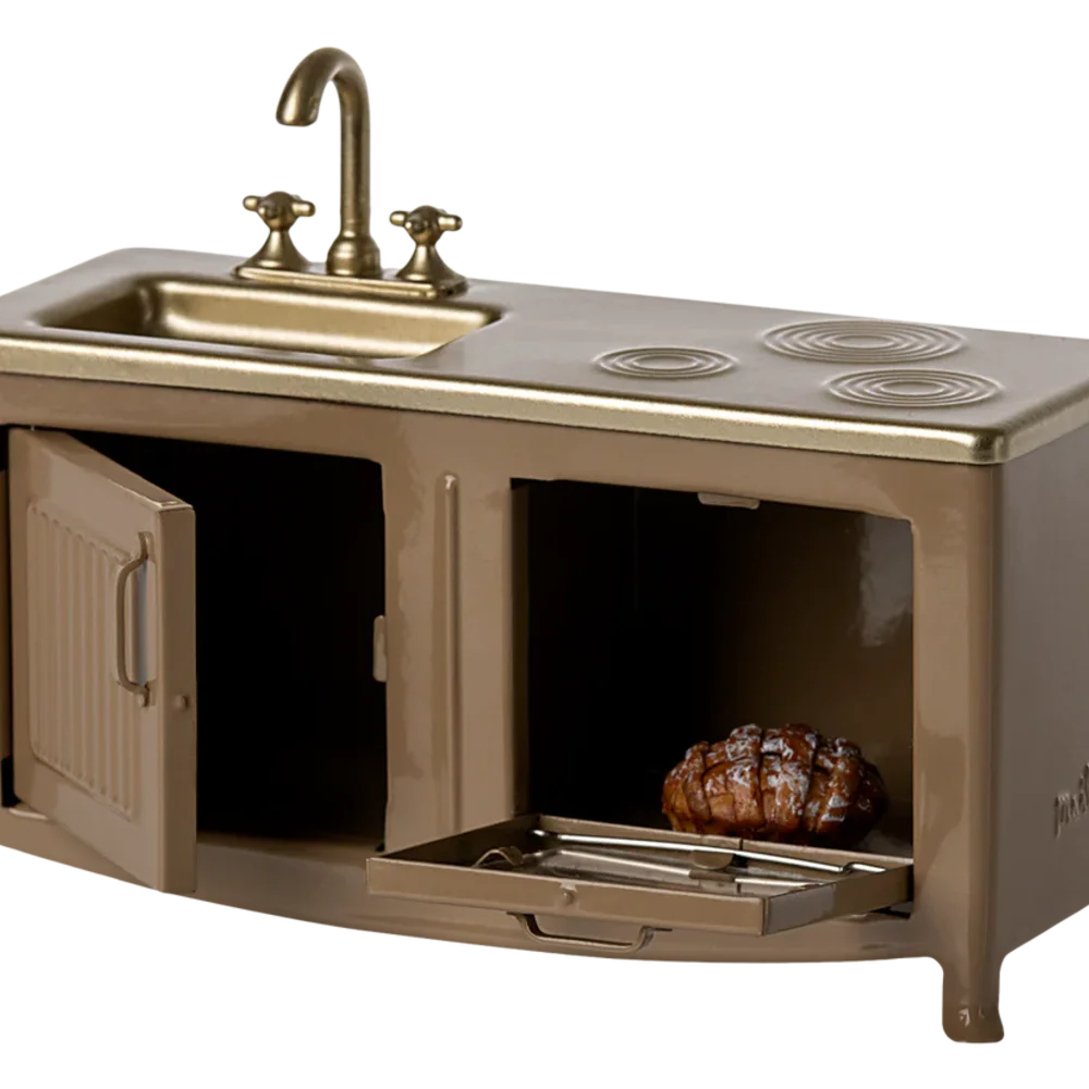 Keuken wasbak - Mouse Light Brown 