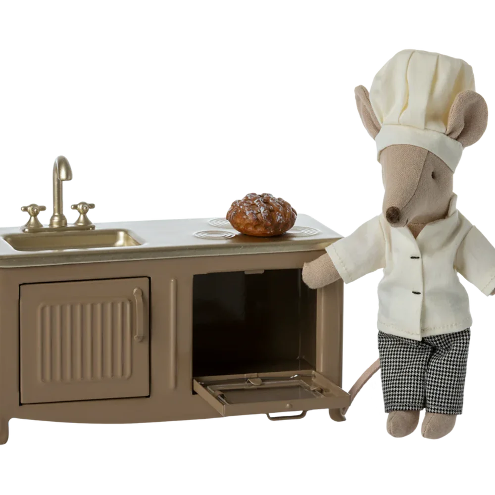 Keuken wasbak - Mouse Light Brown 