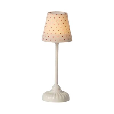 Vintage floor lamp - Mouse - Sand / Polka