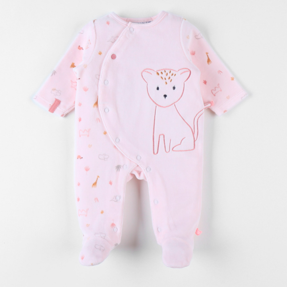 Pyjama little jungle roze Roze