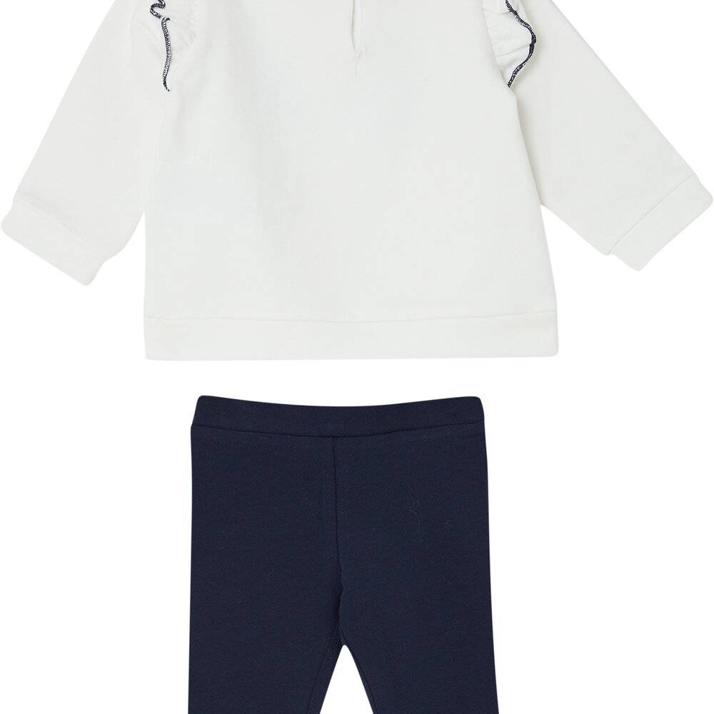 2-delige set sweater met meisjes en legging Snow white
