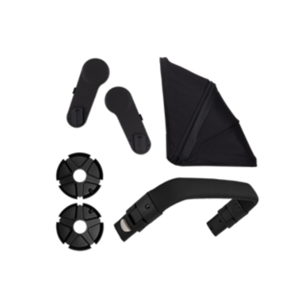 Geo3 duo set Brilliant black