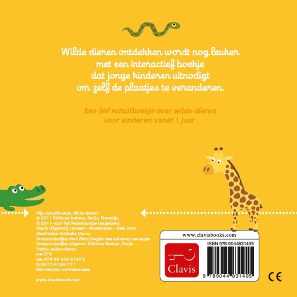 Mijn schuifboekje wilde dieren