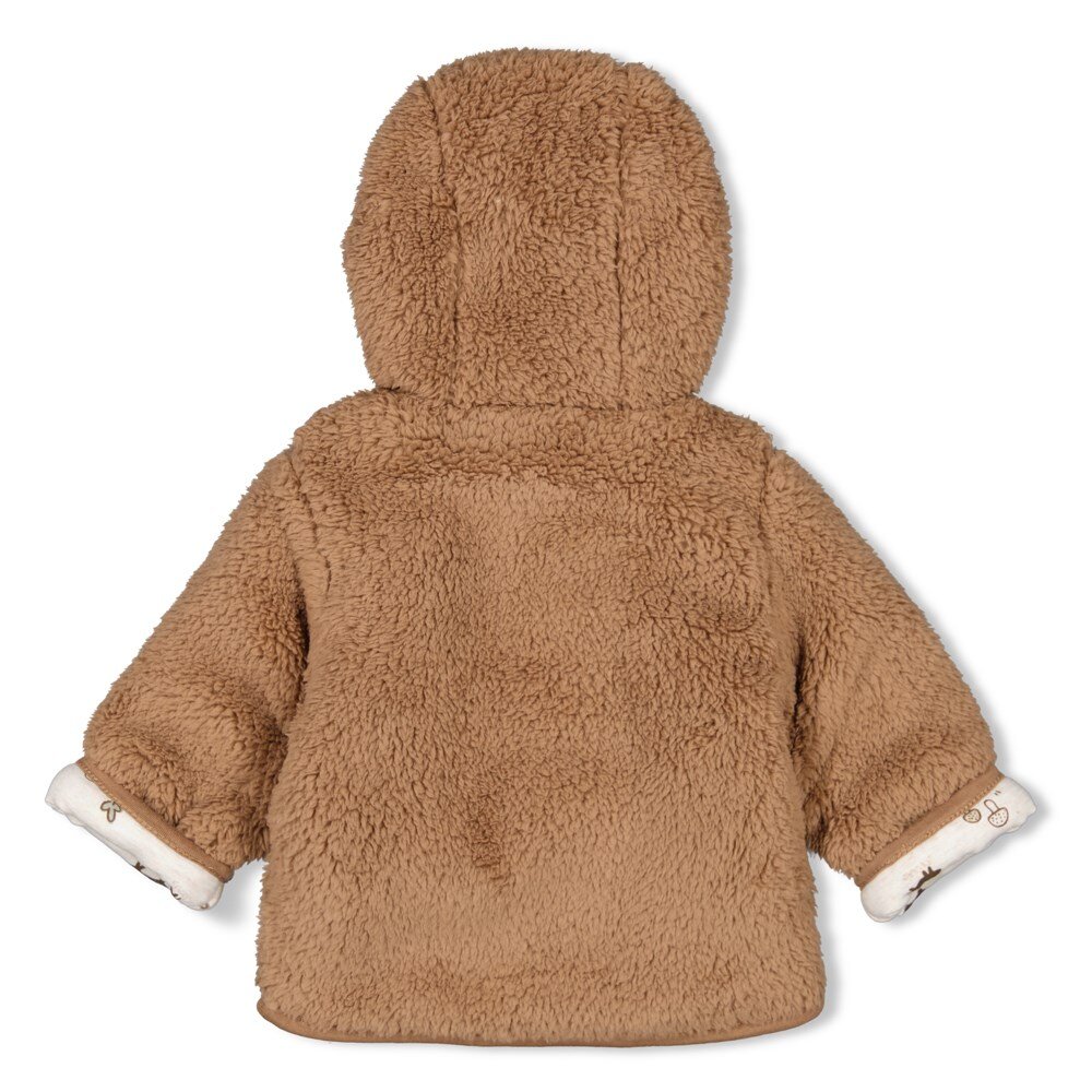 Jasje omkeerbaar little forest friends Taupe
