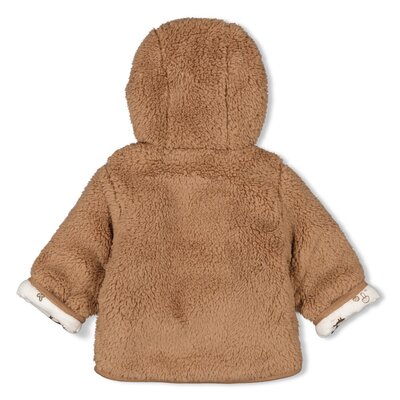 Jasje omkeerbaar little forest friends Taupe
