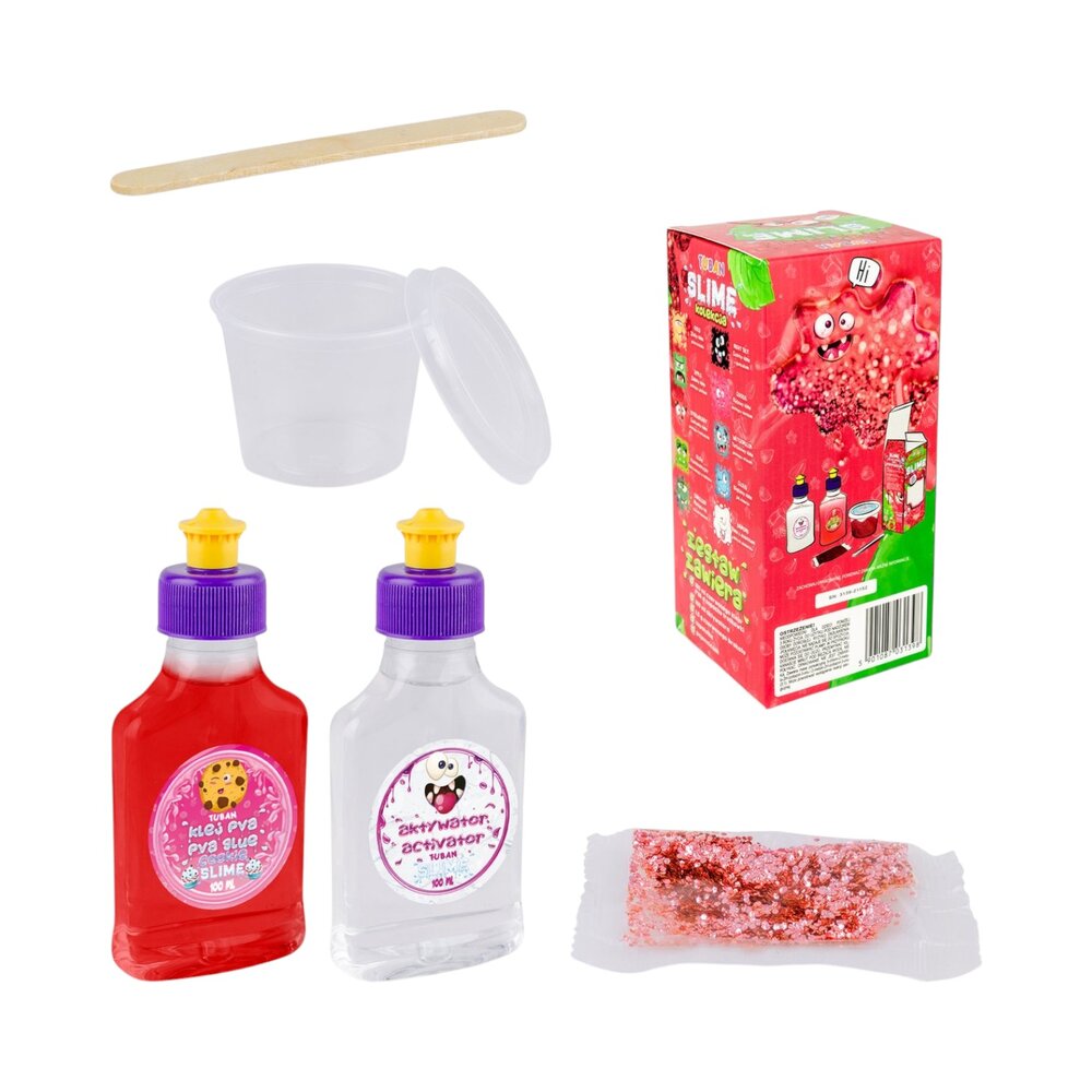 Kit – Diy Tuban Slime – Strawberry