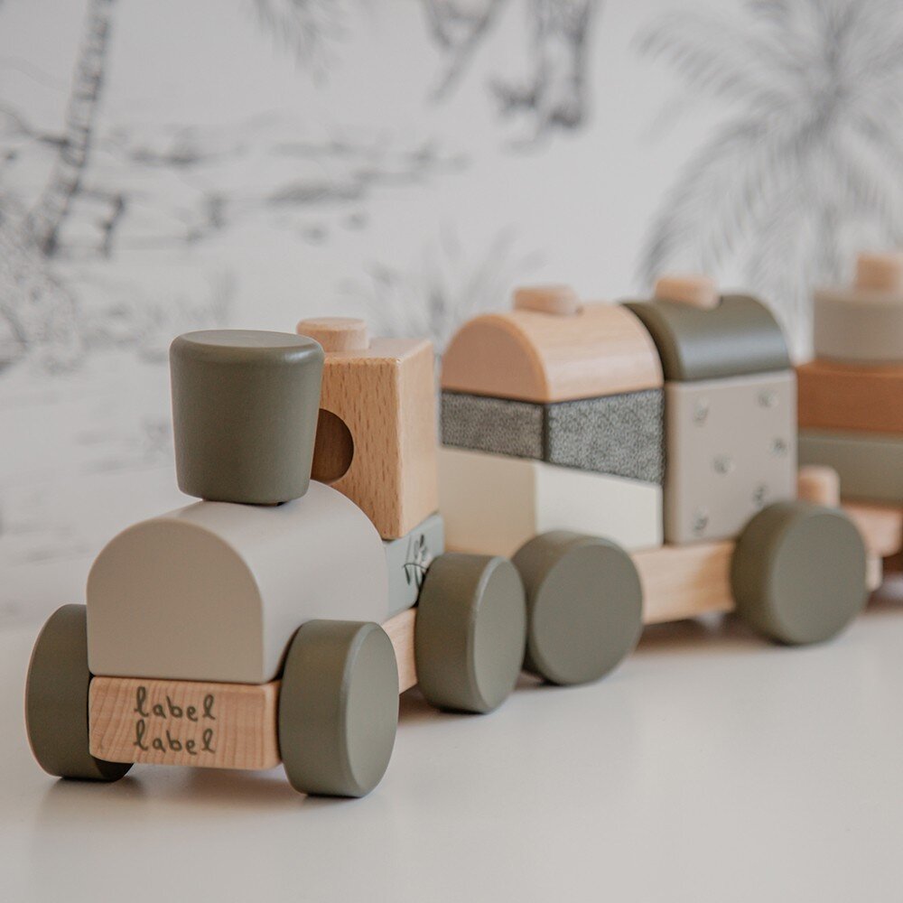 Stacking Train Olive Green
