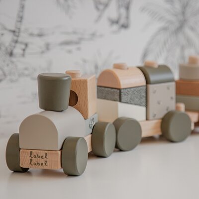 Stacking Train Olive Green