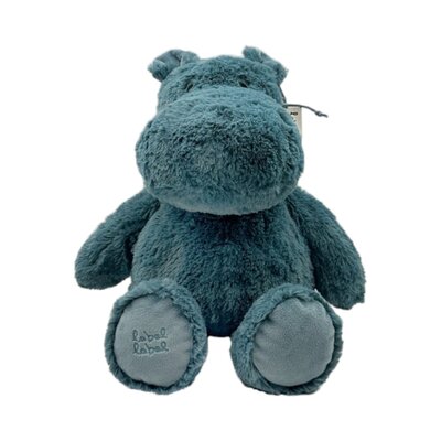Knuffel Nijlpaard hippo Harvey M Blue