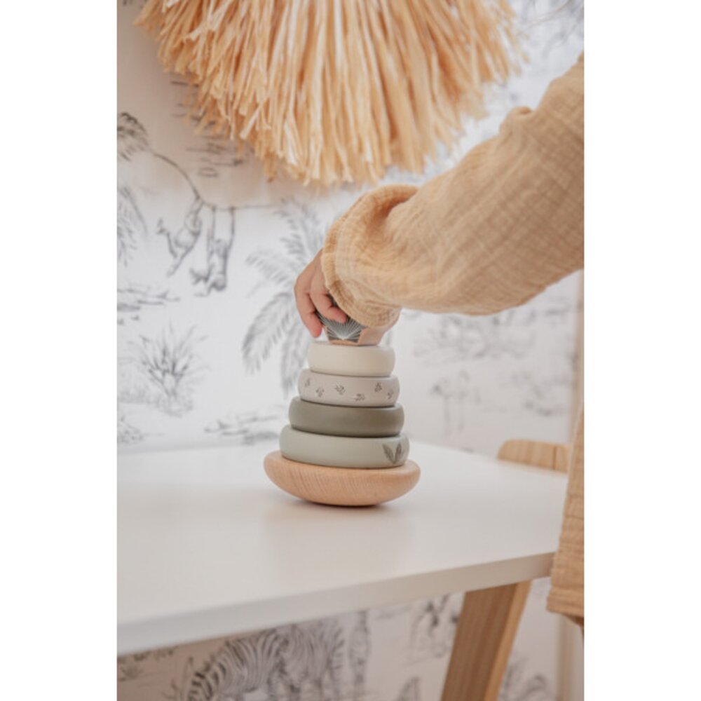 Stapelringen Balance Olive Green